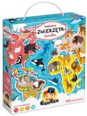 Memory CzuCzu Zwierzęta świata 108 elementów 3+