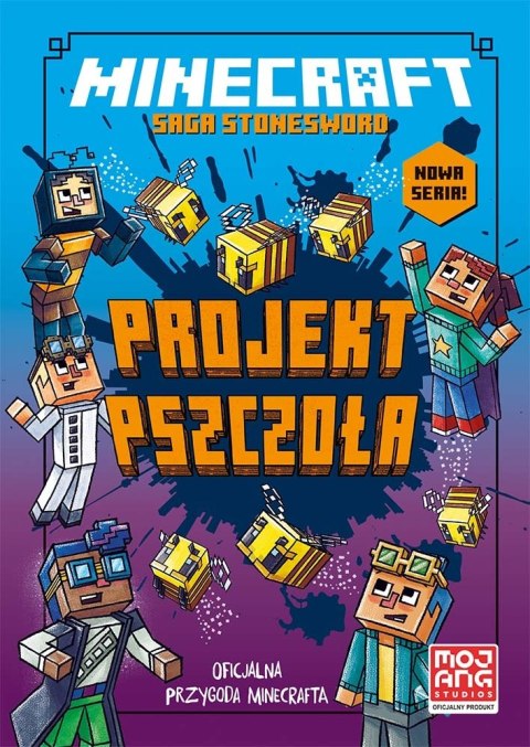 Minecraft. Projekt pszczoła Saga Stonesword Tom 4 Nick Eliopulos Harperkids