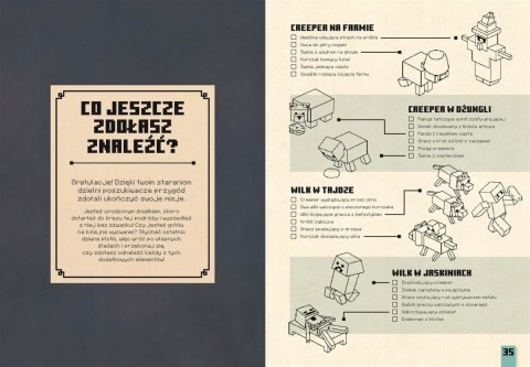 Minecraft Złap Creepera i inne Moby Stephanie Milton Harperkids