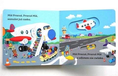 Miś Pracuś w Podróży Książeczka z ruchomymi elementami