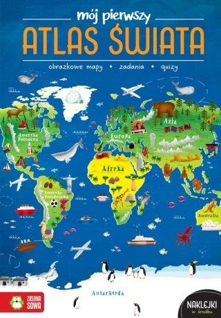 Mój Pierwszy Atlas Świata Zielona Sowa