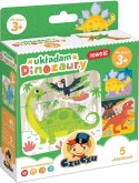 Moje Pierwsze Puzzle Układam Dinozaury Czu Czu 3+