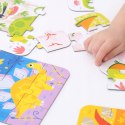 Moje Pierwsze Puzzle Układam Dinozaury Czu Czu 3+