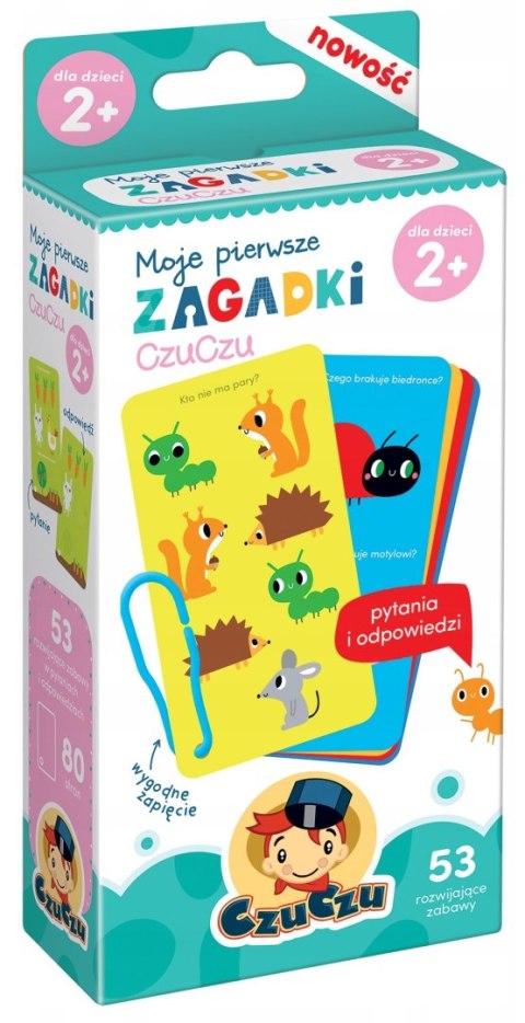 Moje Pierwsze Zagadki 2+ Czu Czu Łamigłówki