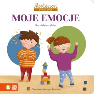 Montessori Poznaję świat Moje emocje Zielona Sowa