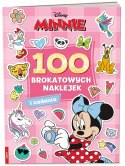 Myszka Minnie 100 brokatowych naklejek Ameet Naklejki