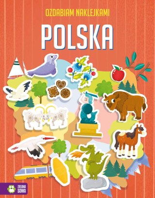 Ozdabiam Naklejkami Polska Zielona Sowa