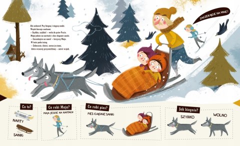 Pucio i ćwiczenia z mówienia, nowe słowa i zadania