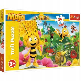 Puzzle 24 elementów Maxi Pszczółka Maja 14297 Trefl 3+