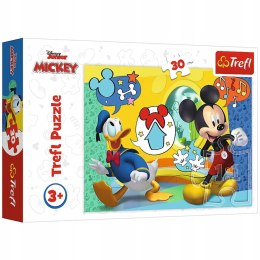 Puzzle 30 Myszka Miki 18289 Domek Mickey Trefl