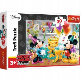 Puzzle 30 elementów Myszka Mickey Minnie 18211 Trefl