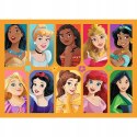 Puzzle 4w1 Bajkowe historie Disney Księżniczki Princess 34651 Trefl 4+