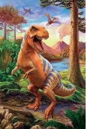 Puzzle 4w1 Niesamowite Dinozaury Mini 54 elementów Trefl