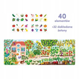 Puzzle Czuczu Co rośnie W ogródku 40 elementów dla dzieci: 3+, 4+