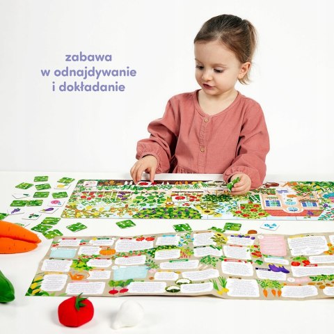 Puzzle Czuczu Co rośnie W ogródku 40 elementów dla dzieci: 3+, 4+