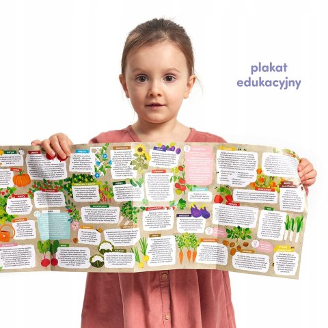 Puzzle Czuczu Co rośnie W ogródku 40 elementów dla dzieci: 3+, 4+