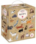 Puzzle Puzzlove Czuczu Koty 60 elemntów Kotki 4+