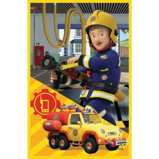Puzzle Strażak Sam 3 x 50 elementów 34880 Ekipa z remizy 4+ Trefl 3w1