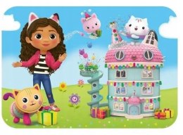 Puzzle drewniane Koci Domek Gabi 24 elementów Wesoła Gabby 20268 Trefl