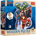 Puzzle drewniane Przygody Avengers 50 elementów Marvel 20256 Trefl