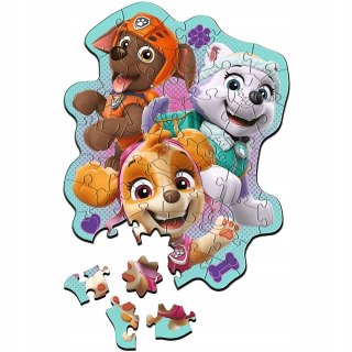 Puzzle drewniane Psi Patrol gromadka piesków 50 elementów 20258 Trefl