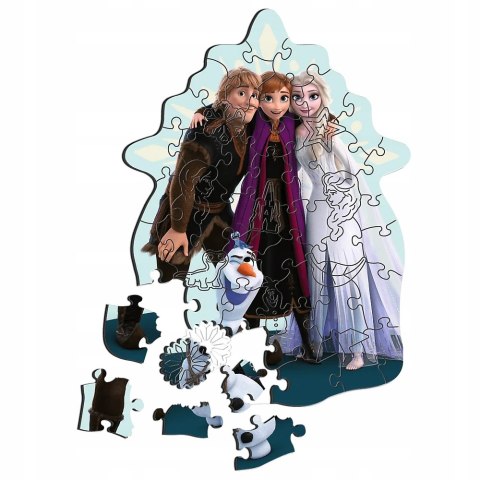 Puzzle drewniane Ulubiona Kraina Lodu 50 elementów Frozen 20283 Trefl