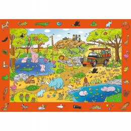 Puzzle obserwacyjne Spy Guy 24 elementy Safari 15591 Trefl 3+