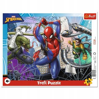 Puzzle ramkowe Spiderman 25 elementów Trefl 31347