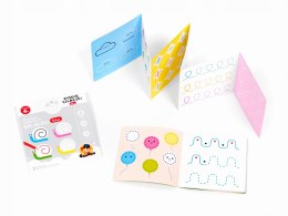 Rysuję szlaczki Łatwe Dłuuugie rysowanki 4+