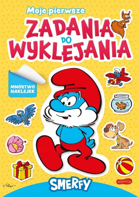 Smerfy Moje Pierwsze Zadania do Wyklejania