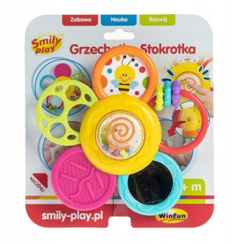 Smily Play Grzechotka stokrotka