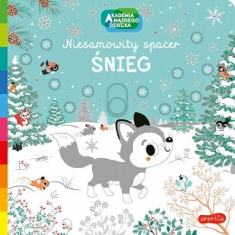 Śnieg Akademia mądrego dziecka Niesamowity spacer HarperKids