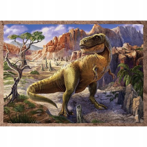 Trefl 34383 Puzzle 4w1 Ciekawe Dinozaury Trefl 4+