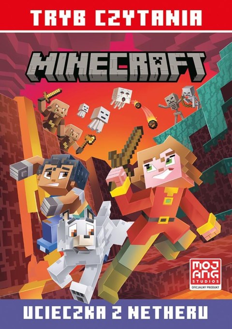 Ucieczka z Netheru. Minecraft. Tryb czytania Harperkids