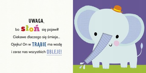 Uwaga, Krokodyl Książeczka Sensoryczna Dotykowa