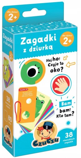 ZAGADKI Z DZIURKĄ CZUCZU DLA DZIECI 2+ CZU CZU