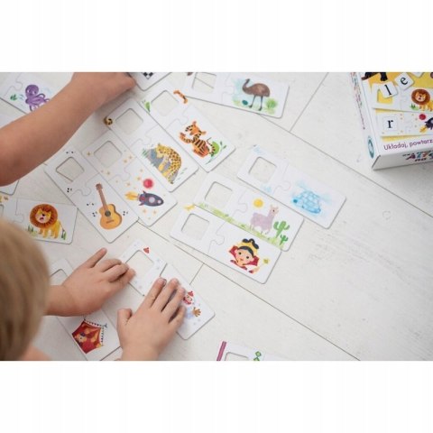 Alfabet na 3 Sposoby Gra Edukacyjna Litery Wyrazy Kapitan Nauka