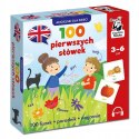 Angielski dla dzieci 100 pierwszych słówek Fiszki Kapitan Nauka