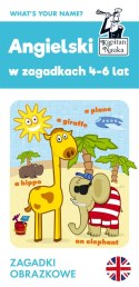 Angielski w zagadkach 4-6 lat Kapitan Nauka