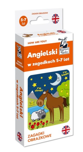 Angielski w zagadkach 5-7 lat Kapitan Nauka