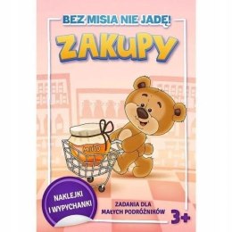 Bez misia nie jadę! Zadania dla małych podróżników Zakupy 3+ Trefl