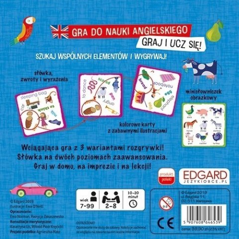 Bójka na Słówka Gra do Nauki Angielskiego Kapitan Nauka