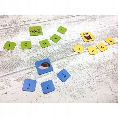 Gra Edukacyjna Litera do litery Edgard Kapitan Nauka 4-8 lat