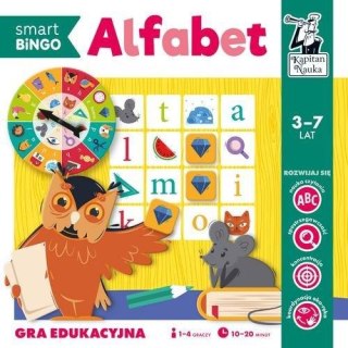 Gra Edukacyjna Smart Bingo Alfabet Kapitan Nauka Edgard
