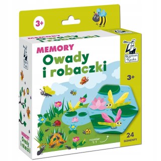 Gra Memory Owady i robaczki Kapitan Nauka