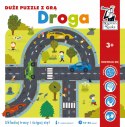 Gra edukacyjna Duże Puzzle Droga dla dzieci 3+ Kapitan Nauka