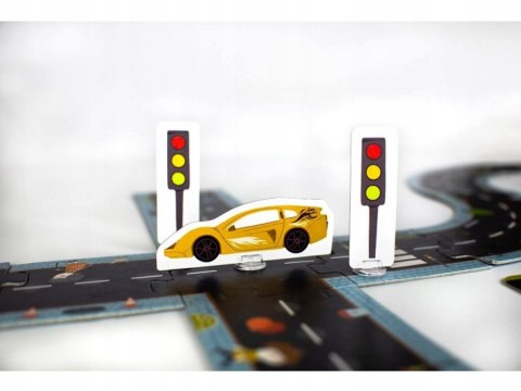 Gra edukacyjna Duże Puzzle Droga dla dzieci 3+ Kapitan Nauka