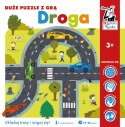 Gra edukacyjna Duże Puzzle Droga dla dzieci 3+ Kapitan Nauka