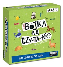 Gra planszowa Edgard Bójka na czytanie Gra do nauki czytania Kapitan Nauka