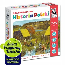 Gra planszowa Edukacyjna Historia Polski Kapitan Nauka Edgard